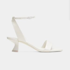 Mercedes Castillo Leather Strap Ankle Sandals